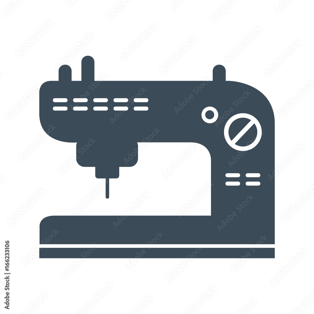 Sewing machine Icon Isolated on White Background.vector illustration icon Sewing machine Icon Isolated on White Background.vector illustration icon