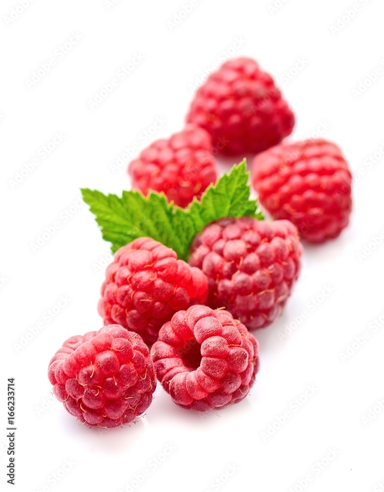Sweet raspberry isolated Sweet raspberry isolated