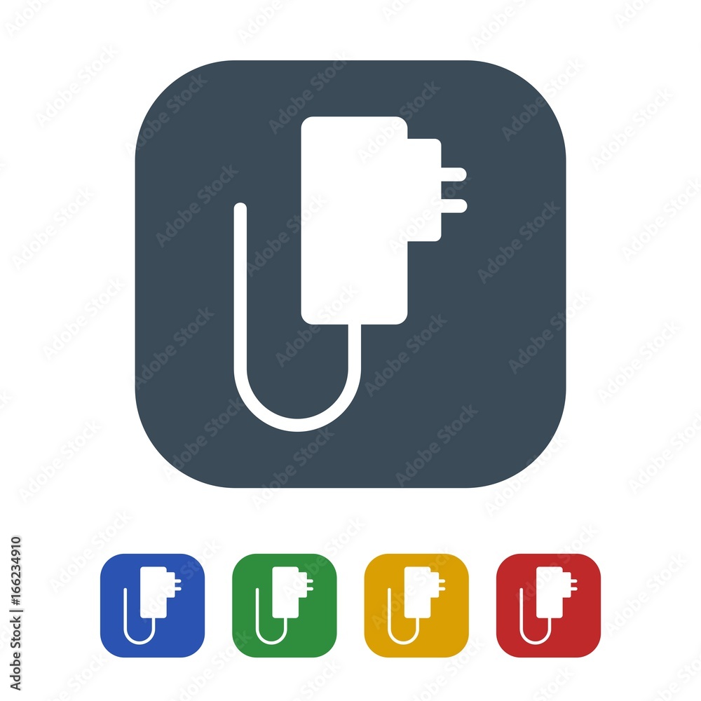 Mobile charger Icon Isolated on White Background.vector illustration icon Mobile charger Icon Isolated on White Background.vector illustration icon