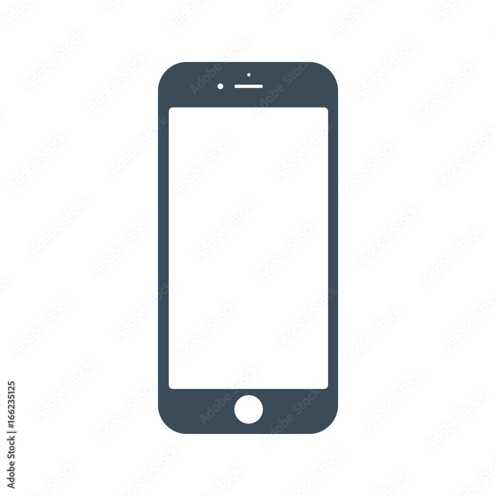 Mobile Icon Isolated on White Background.vector illustration icon Mobile Icon Isolated on White Background.vector illustration icon