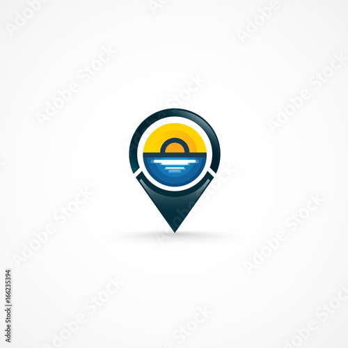 Geo Tag, logo.