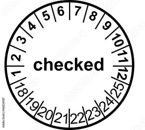 checked badge certificate
