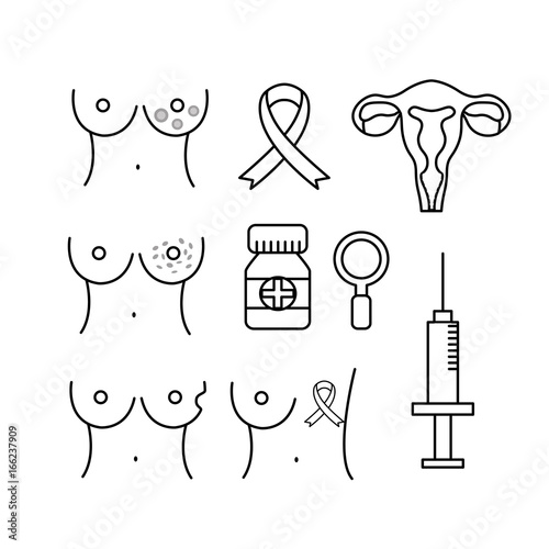 set types of cancer and medicine treatment