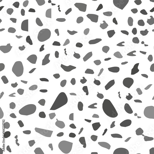 seamless pattern with dots, uneven, irregular circles, spots, vector