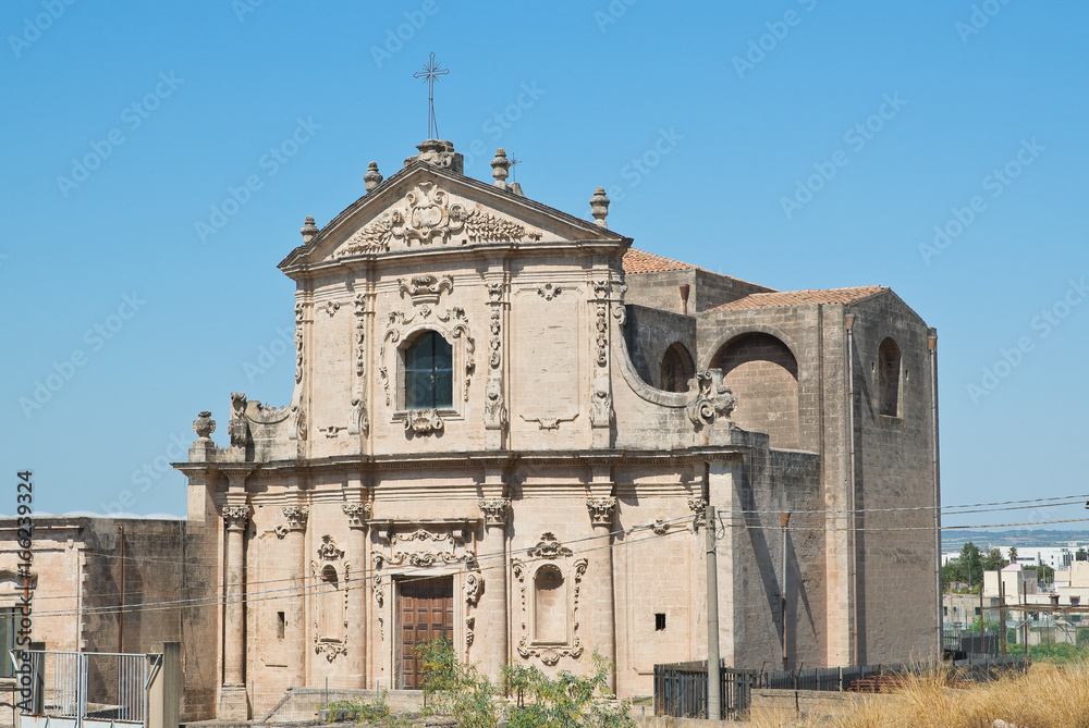 Church of St. Agostino. Massafra. Puglia. Italy.
