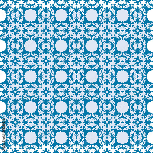 Abstract geometric seamless pattern