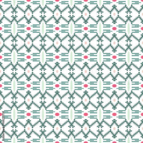 Abstract geometric seamless pattern