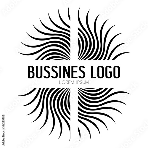 Fototapeta Naklejka Na Ścianę i Meble -  Isolated business logo