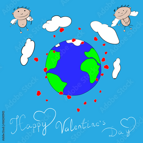 Happy Valentines day Cupid