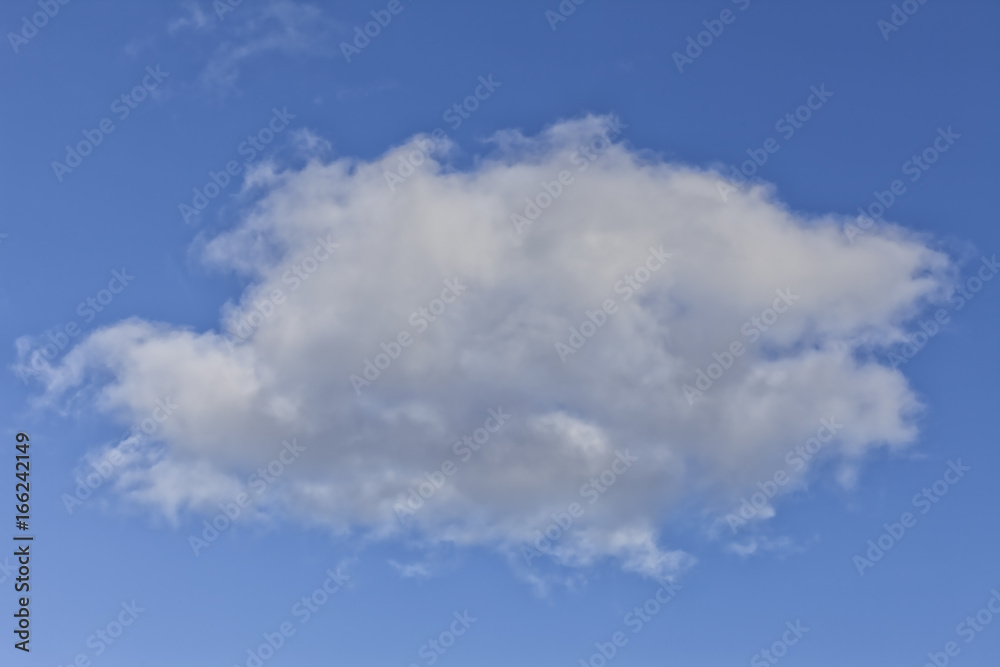 Fototapeta premium Clouds in the blue sky.