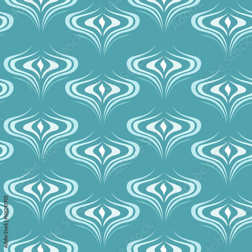 Peacock feather pattern