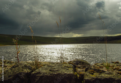 Withens Clough Reservoir, Hebden Bridge, Yorkshire  photo