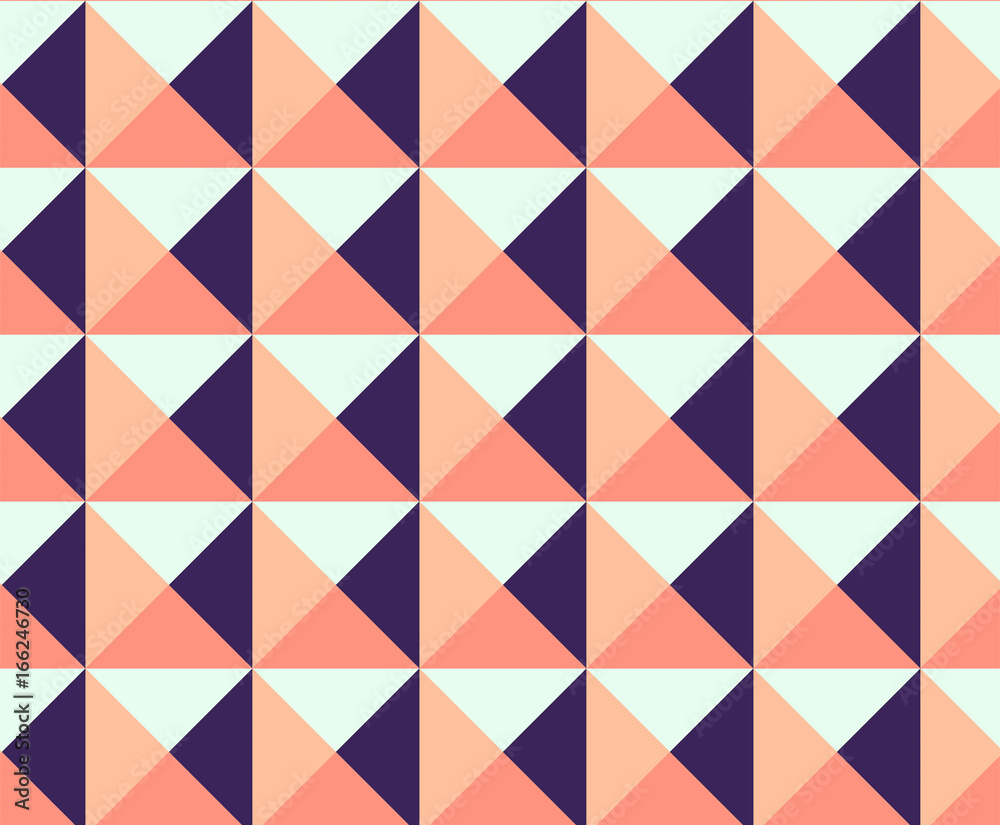Colored abstraction in retro style made with triangles. Multicolor abstract background. Retro pattern Colored abstraction in retro style made with triangles. Multicolor abstract background. Retro pattern