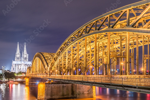 Cologne at night