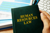 Book with title Human Resources HR Law.