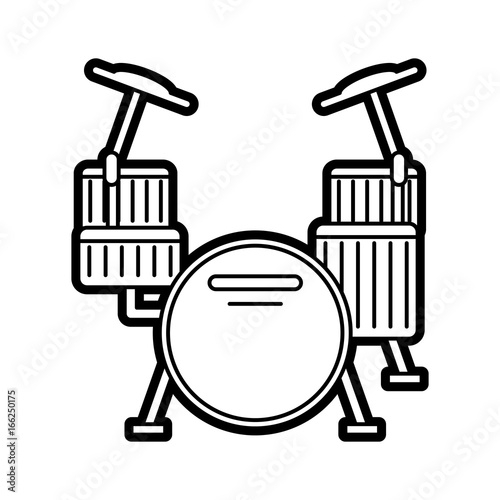 drums vector illustration