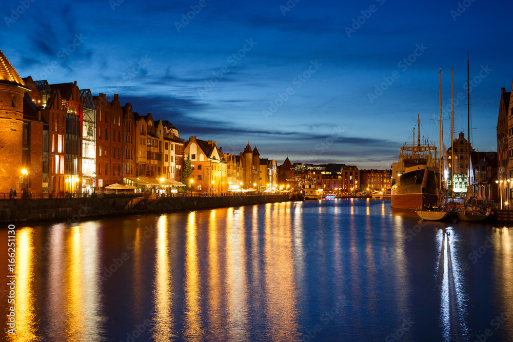 Gdansk at night Gdansk at night