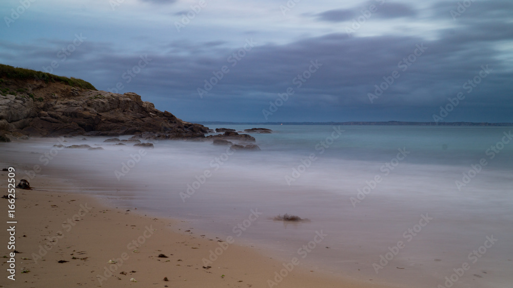 Long exposure sea (Brittany coast)