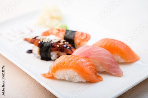 Different sushi set