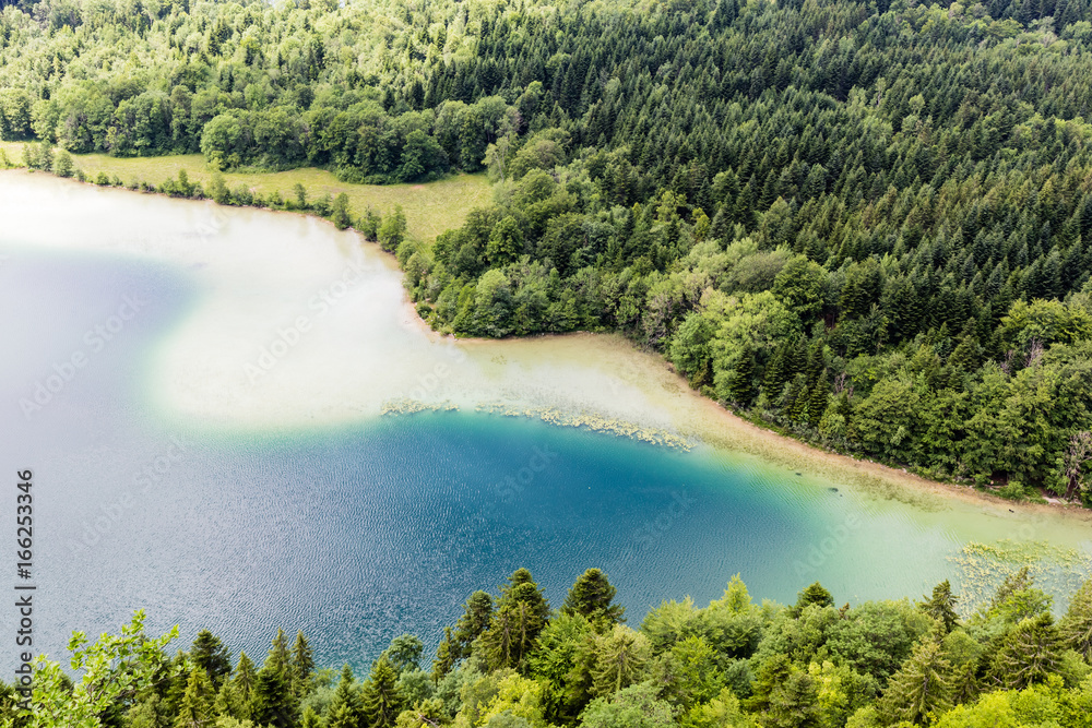 Region of the four lakes in the French Jura Region of the four lakes in the French Jura