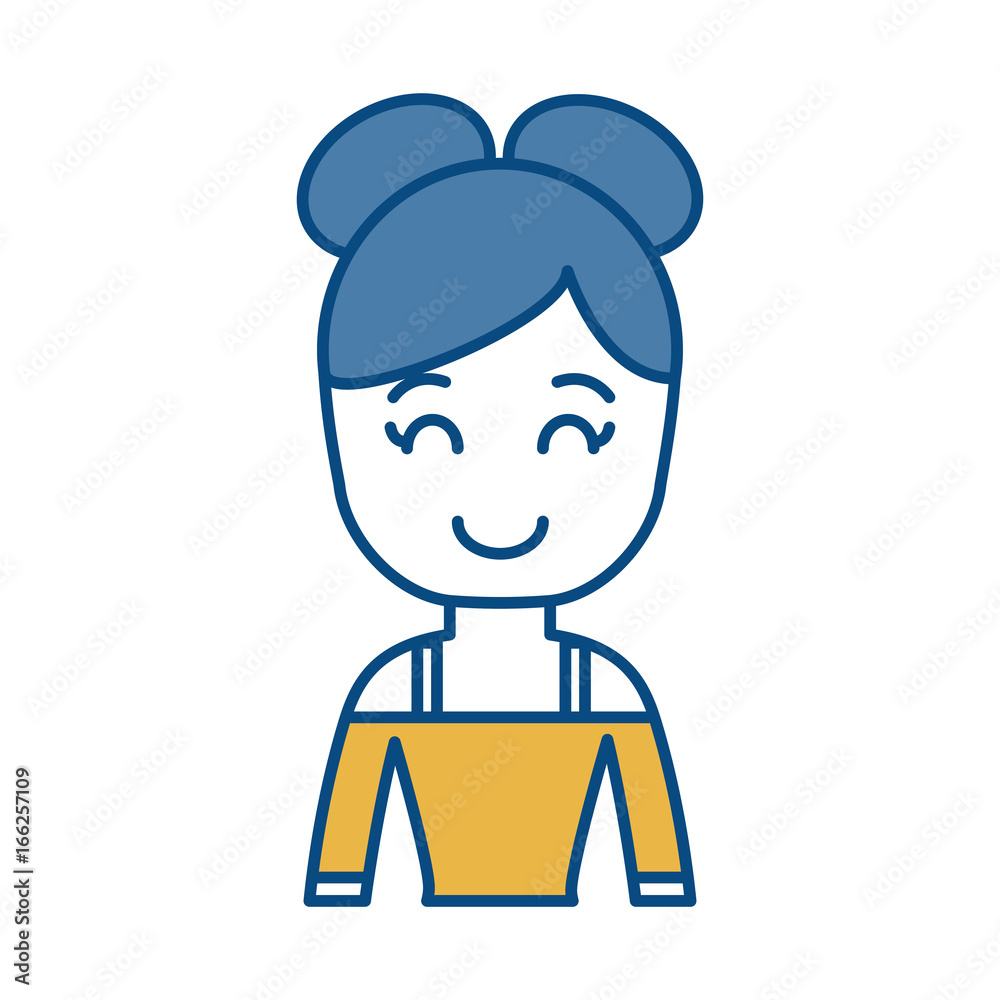 cartoon woman icon cartoon woman icon