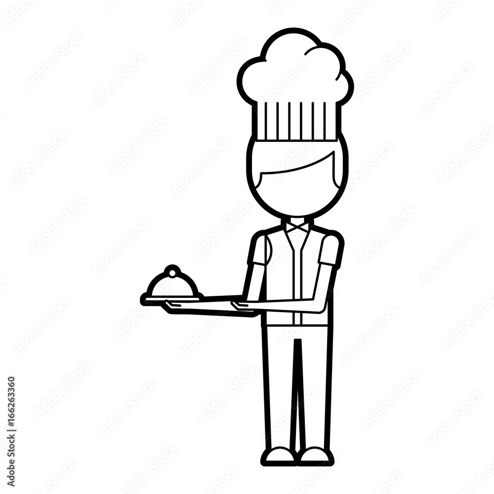 hotel chef avatar character vector illustration design hotel chef avatar character vector illustration design