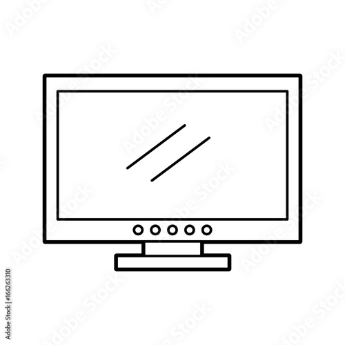 tv plasma isolated icon