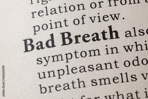 definition of Bad Breath