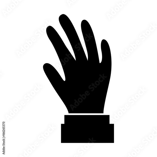 hand human isolated icon