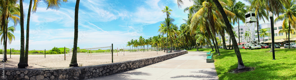 Fototapeta premium Schöner Strand - Miami Beach