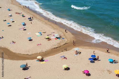 Fototapeta Naklejka Na Ścianę i Meble -  Magoito beach in Magoito, Portugal.