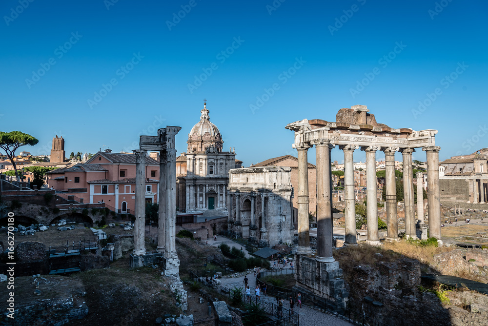 View of Forum of Rome