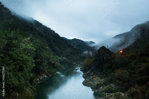 Buller Gorge at night