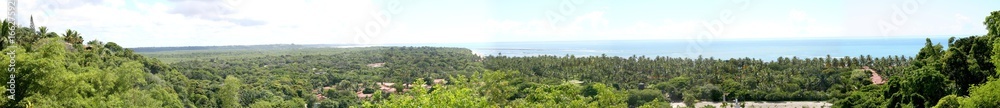 Vista Panorâmica de Arraial D'ajuda - Bahia