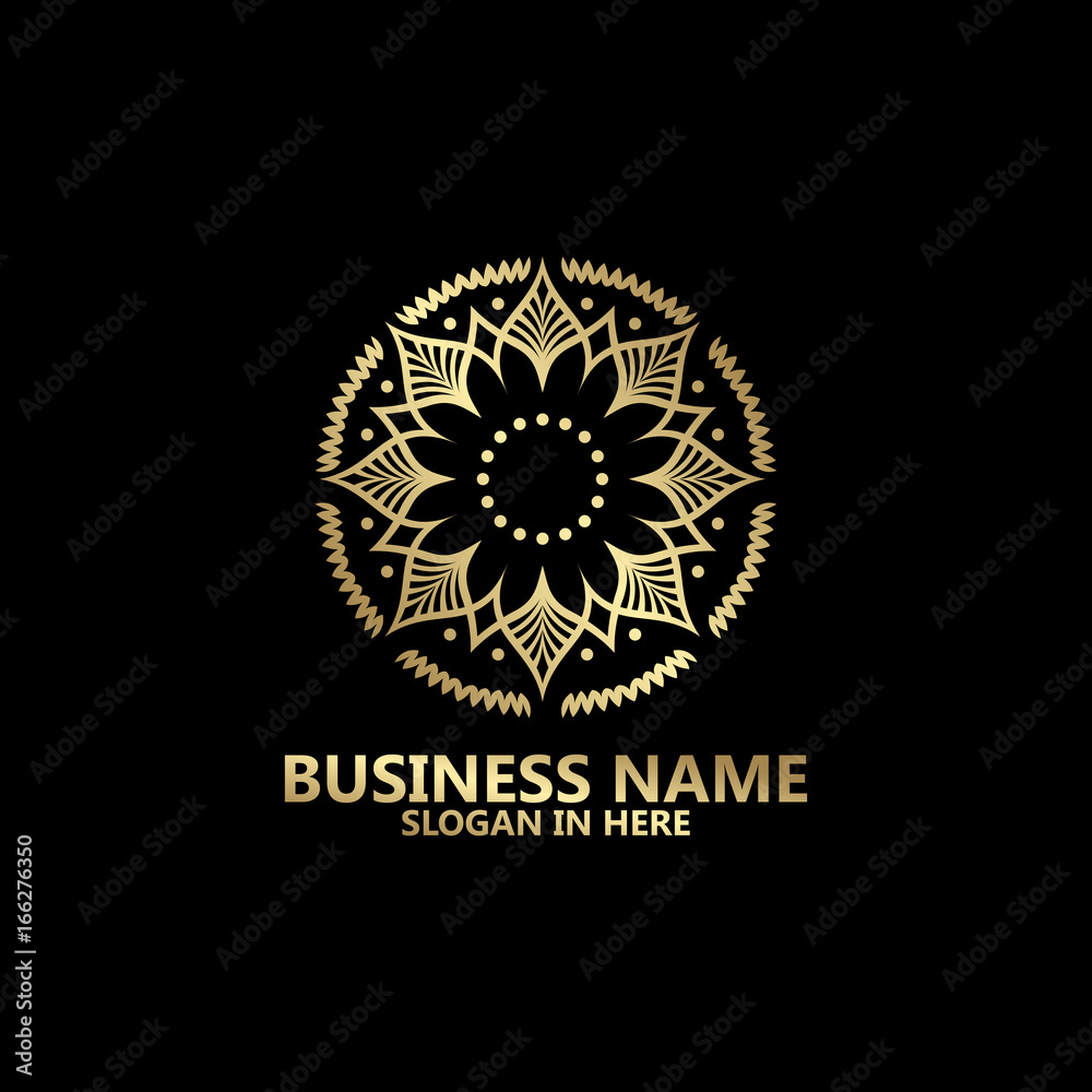 Luxury Ornament Logo Template Design