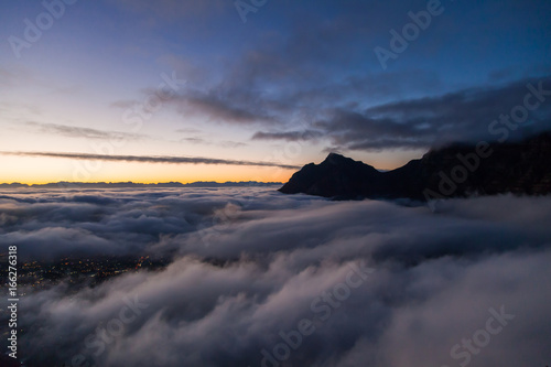 Fog Over Table Mountain