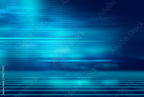 blue geometric shape abstract technology background