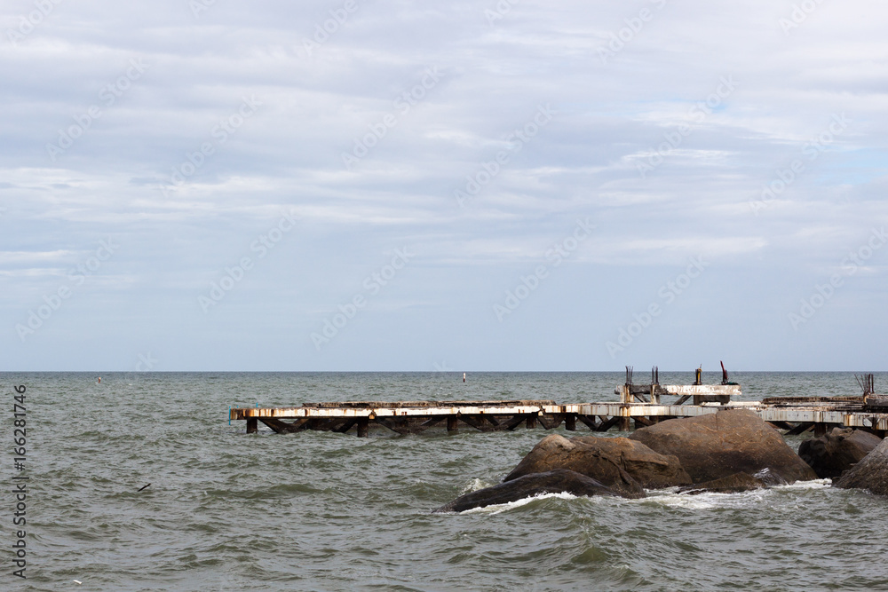 Obraz premium Port : 漁港・海・風景