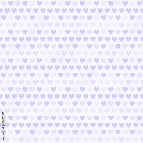 Violet heart pattern. Seamless vector love background