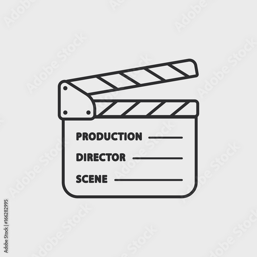 movie clapper board