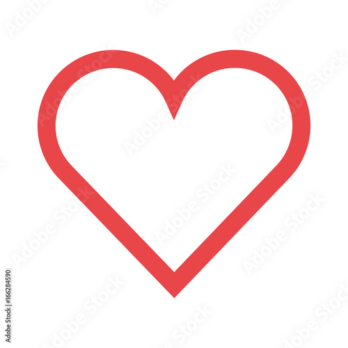 Human heart symbol