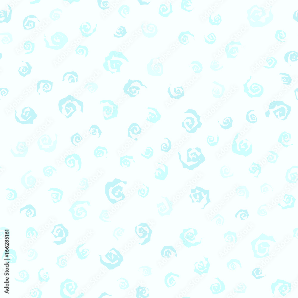 Cyan spiral pattern. Seamless vector Cyan spiral pattern. Seamless vector