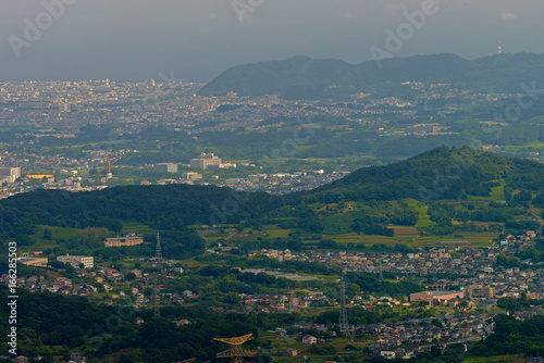 秦野市街の風景