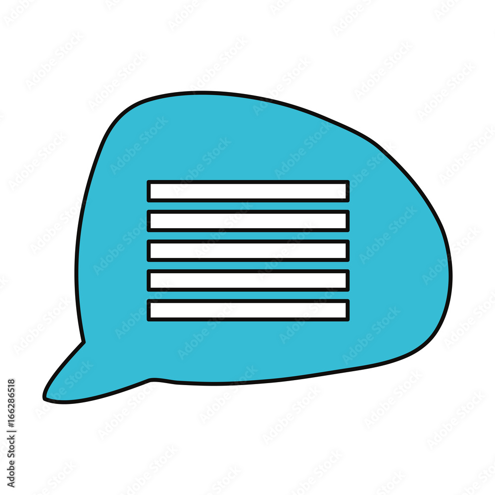 Bubble chat symbol Bubble chat symbol