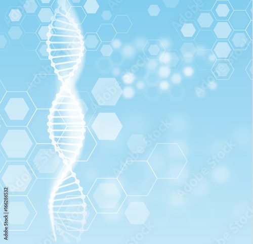 Abstract shiny science vector background.