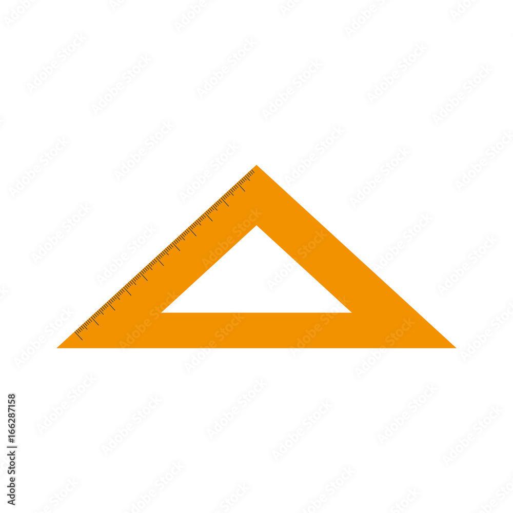 rule school isolated icon rule school isolated icon
