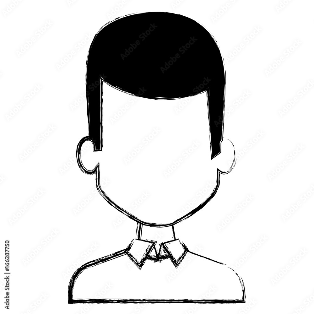 young man avatar character young man avatar character