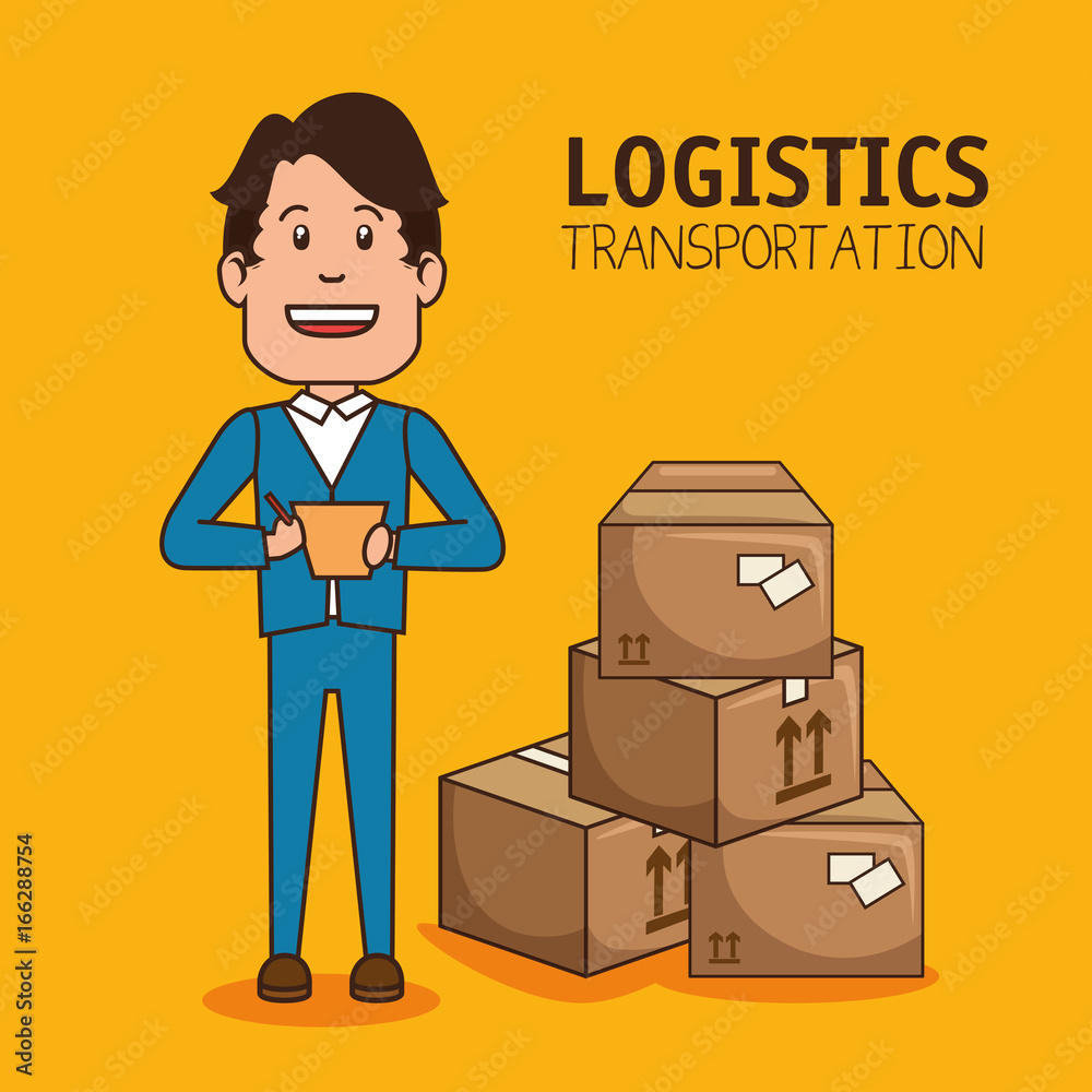 logistic manager infographic delivery cargo logistic manager infographic delivery cargo