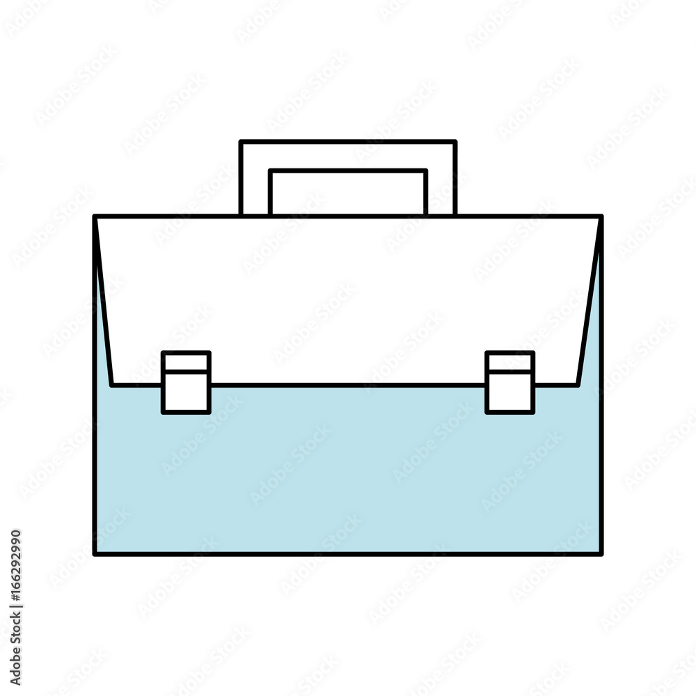 Business briefcase isolated Business briefcase isolated