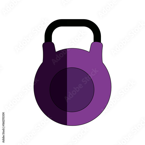 kettlebell icon sport and fitness weight symbol